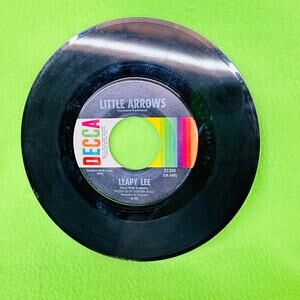 LEAPY LEE Little Arrows / Time‎ Will Tell DECCA 32380 45rpm Vinyl Record Single